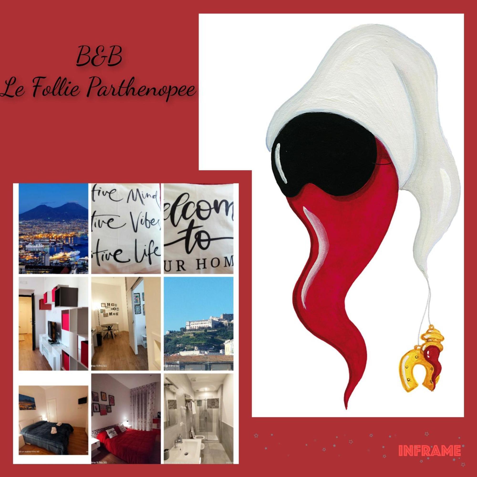 Le Follie Parthenopee Bed & Breakfast Наполи Екстериор снимка